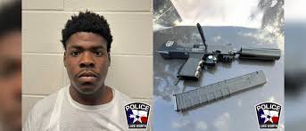 North Texas police arrest domestic violence suspect with MAC-10