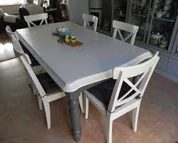 Sometimes you can get phenomenal deals or go the antique route. Renewing A Second Hand Kitchen Table With Paint Hometalk
