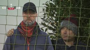 Click here to reveal the score. Marine Fan Brings Cardboard Cut Out Of Klopp To Spurs Game Besoccer