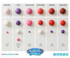 21 Best Satin Ice Colour Mixes Images Color Mixing