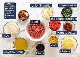 Mexican Ground Beef Casserole With Rice Beef Mince Recipe Ground Beef Casserole Recipetin Eats Beef