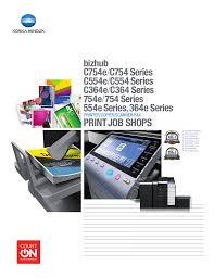 This video shows how to download the printer driver and install konica minolta printer in windows 10. Print Job Shop Konica Minolta Business Solutions Manualzz
