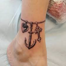 1001 Coole Glaube Liebe Hoffnung Tattoo Ideen In 2020 Hoffnung Tattoo Bein Tatowierungen Fusskettchen Tattoo