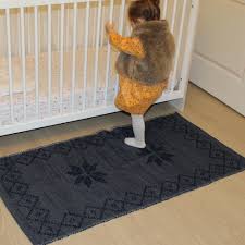 Tapis marelle, nuage, terrain de basketball. Tapis Bleu Artisanal 70 Cm X 1m35 Chambre Enfant