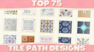 Tile floor pattern animal crossing. Top 75 Custom Tile Path Designs For Animal Crossing New Horizons Youtube