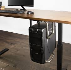 One more caveat to mounting the computers under the desk is interfering with and or becoming damaged by desk chairs. Pin On Home Office Setup