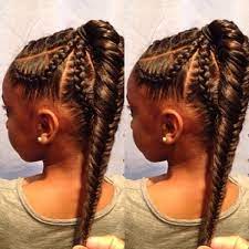 Another cool variation of the hairstyle is french fishtail braid. 12 Pretty African American Braids Popular Haircuts Fishtail Braid Hairstyles Kids Braided Hairstyles Kids Hairstyles