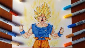 Se un colore è utilizzato occasionalmente. Disegno Drawing Goku Ssj Super Saiyan Dragon Ball Youtube