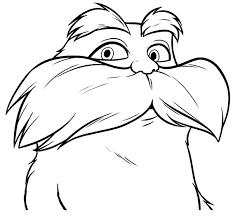 Valentine's day emphases love of all kinds. Picture Of The Lorax Coloring Pages Coloring Sun
