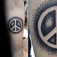 This is a very creative design, especially for women. Top 71 Peace Sign Tattoo Ideas 2021 Inspiration Guide