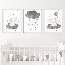 Elephant Giraffe Child Poster Africa Animal Wall Art Canvas Nursery Print Painting Nordic Kid Baby Room Decoration Picture In 2020 Baby Wall Art Nursery Art Prints Animal Wall Art