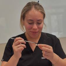Today is a very special day! Our Interns spent the day practicing their  dental waxing skills. The best part? Their teachers!!! Thank you Mariya and  Liam for driving in from dental school