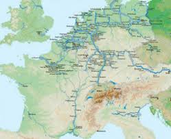 O valor das nesse ano napoleão aboliu o império e reordenou o mapa da alemanha. A Rede De Vias Navegaveis Da Franca Portogente