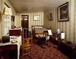 another view of the bedroom at the petersen house where president abraham lincoln died in 1865 president abraham lincoln lincoln assassination abraham lincoln