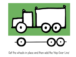 Choose first the size of the wheels and build further from there. How Should You Teach Ages 4 To 9 To Draw Cars And Trucks