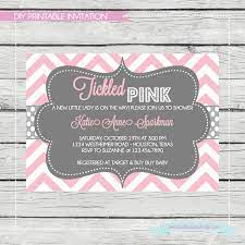 Pin By Sarah Kennedy On Girl Baby Shower Baby Shower Invites For Girl Pink Baby Shower Invitations Tickled Pink Baby Shower Invitations