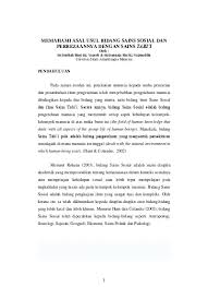Bidang sains sebelum masyarakat melayu mengenal ilmu sains moden daripada. Memahami Asal Usul Bidang Sains Sosial D