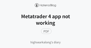 When you see web pages loading fine in your browser obviously you'll assume that internet connection is working fine, while applications like metatrader is actually blocked from the internet and cannot related posts: Metatrader 4 App Not Working Highsearkalong S Diary
