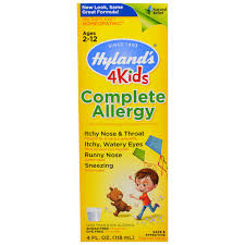 Hylands 4 Kids Complete Allergy 4 Fl Oz 118 Ml Iherb