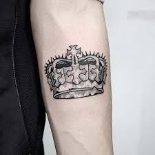 Crown Tattoo Inside Arm Kol Ici Tac Dovmesi Tattoo Dovme Tac