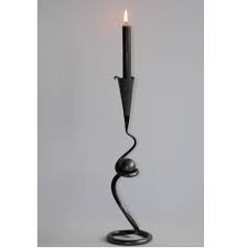 Ashland® mini pillar candle, fresh linen. Pillar Candle Holder Metal Pillar Candle Holders And Wrought Iron Candle Holder