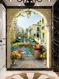 Papier peint trompe l'oeil installation facile retour sous 365 jours parcourez d'autres motifs de cette collection ! Papier Peint Vinyle Intisse Personnalise Tapisserie Photo Murale Paysage Trompe L Oeil Le Canal De Venise Atelier Wybo Photo Murale Tapisserie Trompe L Oeil Photo Trompe L Oeil