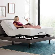 Add an adjustable base for ultimate comfort and enjoy nearly unlimited head and foot to configure a split ca king of two separate mattress feels, please talk with one of our sleep. Amazon Com Linenspa Motorized Head And Foot Incline Quick And Easy Assembly Full Adjustable Bed Base Black Everything Else