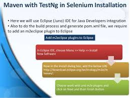 Step By Step Guide How To Integration Of Maven Jerkin With Seleni Integrity Application Development Software Development