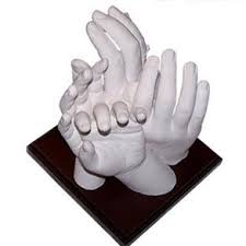 Hand Casting Kit 3d Baby Footprint Kits Clay Handprint Impressions Mold Making Foot Print Keepsakes Casting Kit It Cast Plaster Hands