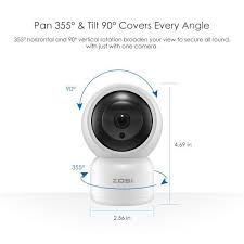 Znd520w2 1080p Pan Tilt Zoom Wifi Security Camera Zosi Ip Camera Baby Camera Monitor Camera