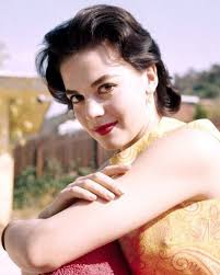 Natalie large Wood Wearing Zandra Rhodes