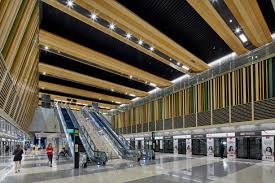 The line was announced on 15 august 2014 by the land transport authority as a merger of the then planned thomson line. Thomson East Coast Line T2 Woodlands Station Construction Plus Asia