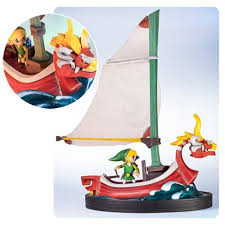 The Legend Of Zelda The Wind Waker Link On The King Of Red Lions Statue Legend Of Zelda Wind Waker Dragon Statue