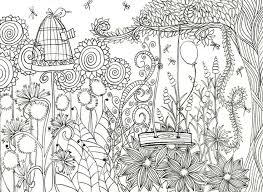 Our free coloring pages for adults and kids, range from star wars to mickey mouse. Magical Flower Garden Coloring Page Garden Coloring Pages Cute Coloring Pages Coloring Pages