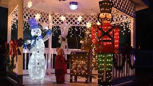 Lighting up East Galesburg for the holidays. Corbin's Light Show returns  after fire