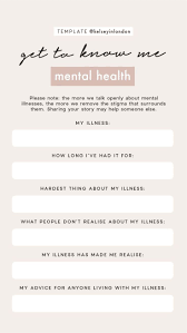 It is a sensitive subject and should be approached with care and compassion. Illness Awareness Instagram Story Templates Kelsey In London Instagram Story Template Instagram Story Questions Story Template