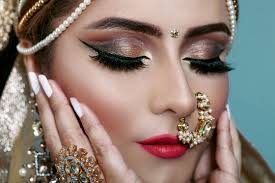 indian bridal makeup photos royalty