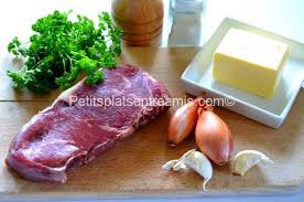 Faux Filet Grille Au Beurre Persille Faux Filet Cuisson Des Aliments Beurre
