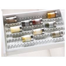 Variera Gewurzeinsatz Weiss Ikea Deutschland Spice Organization Drawer Spice Jars Spice Drawer