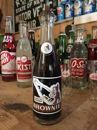 Vintage Brownie Soda Bottle Full Soda Bottles Pop Bottles Soda Brands