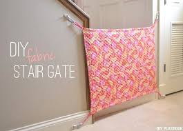 Treppenschutzgitter Fabric Baby Gates Diy Baby Gate Diy Baby Stuff