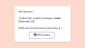 Help your loved one celebrate special events with annual lifepod reminders encouraging them to send a birthday card, wish a dear friend a happy anniversary . How To Create Birthday Reminders At Work Gather