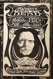 Moby Grape November 4th Hall Artist Unknown Handbill