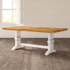 Three Posts Theodora Solid Wood Dining Table Birch Lane In 2020 Solid Wood Dining Table Dining Table Wood Dining Table