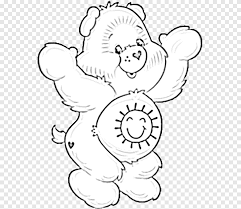 This coloring pages was posted in september 10, 2020 at 11:05 pm. Funshine Bear Giant Panda Care Bears Coloring Book Bear White Mammal Png Pngegg