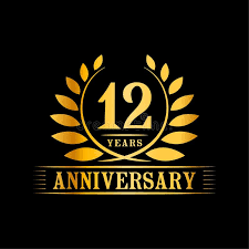 4.6 out of 5 stars. 12 Years Anniversary Celebration Logo 12th Anniversary Luxury Design Template Vector And Illustration Stock Vector Illustration Of Gold Abstract 154884554