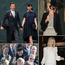 Whether you are looking for a&nbsp; Can You Spot All The Famous Wedding Guests Celebrity Weddings Wedding Guest Dress Wedding Guest