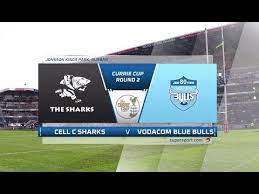 I am backing the bulls to win by 6+ points. 2018 Currie Cup Cell C Sharks Vs Vodacom Blue Bulls Youtube