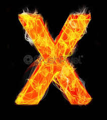 Let's go over a few of the mo. Burning Letters As Alphabet Type X Stock Photo Crushpixel