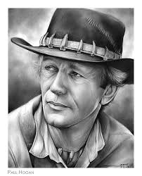 Paul Hogan By Greg Joens Paul Hogan Crocodile Dundee Hollywood Art